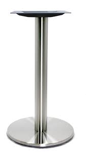 Metal table base for granite top. Stainless Steel Table Bases Table Leg World