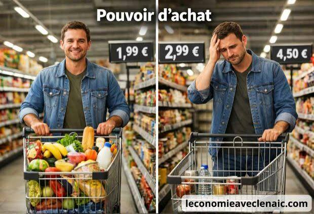 Qu'est-ce que le pouvoir d'achat ? Définition simple et exemple - L'économie  avec Lénaïc