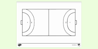 ✓ free for commercial use ✓ high quality images. Free Handball Court Colouring Sheet Teacher Made
