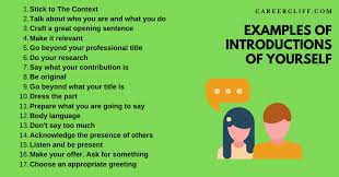 Resume templates find the perfect resume template. Examples Of Introductions Of Yourself Elevator Pitch Career Cliff