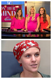 Wearing pink to support FOX23 Meteorologist Laura Mock in her fight against  breast cancer. She is BRAVE AND STRONG! We love you Laura! I know you are  giving so many people encouragement