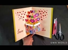 How about the idea of a handmade greeting pop up cards? Schone Geburtstagsgrusskarten Idee Diy Geburtstag Pop Up Karte Diy Grusskarten Zum Birthday Card Craft Diy Greeting Cards For Birthday Handmade Paper Crafts