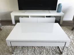 The Cosmo White Lacquer Coffee Table With Dual Storage Drawer Chrome Legs Msrp 650 00 Your Cost 295 00 Features Coffee Table Table Storage Drawers