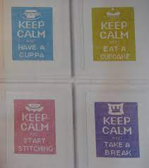 See more ideas about cross stitch, stitch, cross stitch patterns. Keep Calm And Have A Cuppa Eat Cupcake Take A Break Cross Stitch Charts
