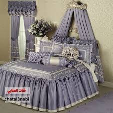 مفارش سرير سورية اجود انواع المفروشات مفروشات غرف نوم مفارش سرير النوم طقم مفارش Img 1364754481 518 Jpg Bed Decor Luxury Bedspreads Chic Bedroom