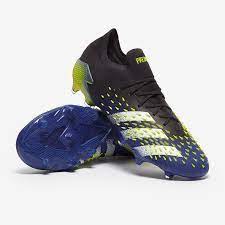New adidas predators in firm ground, indoor, turf styles. Adidas Predator Freak 1 Low Fg Blau Schwarz Weiss Solar Gelb Herren Fussballschuhe Fester Boden Pro Direct Soccer