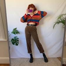 Maybe you would like to learn more about one of these? Pretty Khaki Green Brown Cord Vintage Tailored Depop Aesthetic Clothes Gryffindor Outfit Retro Outfits