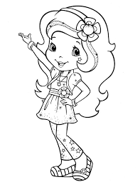 Do you know how it all got started? Strawberry Shortcake Coloring Pages Online
