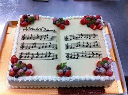 Song Book Cake Music Cakes Music Themed Cakes Book Cake