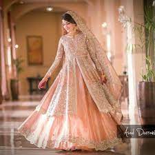 New Pakistani Bridal Dress In Light Colours 2018 19 Bridal Dresses Pakistan Asian Bridal Dresses Pakistani Bridal Dresses