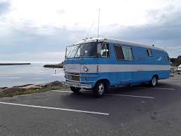 Image result for Blue 1969 Motor Home
