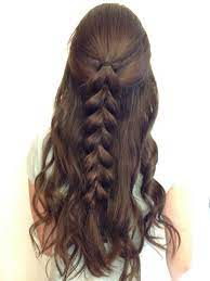 Half Up Pull Through Braid With Beach Waves Beach Wave Hair Pull Through Braid Hair Waves