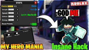 My hero mania gui with some awesome features New My Hero Mania Script Hack Autofarm Unlimited Everything Auto Skills Roblox 2020 Youtube