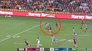Josh addo carr, winger for melbourne storm and nsw origin team became fifth most try scorer in the 2020 season. State Of Origin 2020 Josh Addo Carr Corey Allan Hit Phil Gus Gould Fastest Man On The Planet Queensland Defeats Nsw Fox Sports