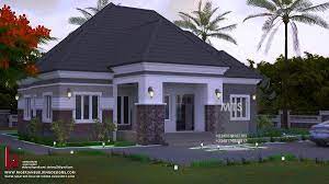 The best one story 4 bedroom house floor plans. 4 Bedroom Bungalow Rf 4022 Modern Bungalow House Plans Modern Bungalow House Design Bungalow Style House Plans