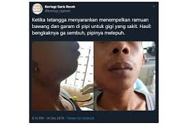 Ilustrasi patah hati dan kecewa. Viral Ramuan Bawang Dan Garam Untuk Sakit Gigi Apa Kata Dokter Halaman All Kompas Com