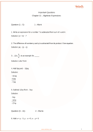 How many terms are there in the expression 2x2y? Nice Information Matching Questions Algebraic Expression Grade 7 Pdf Math Worksheets For Grade 7 Algebraic Expressions An Algebraic Expression Is The Combination Of Constant And Variables