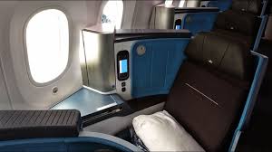 Qantas boeing 787 business class seat. Klm S 787 World Business Class Amsterdam Dulles Boeing 787 9 Youtube