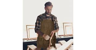 Check spelling or type a new query. Waxed Canvas Tool Apron Adjustable Workshop Chef Waterproof Woodworking Pockets Matt Blatt