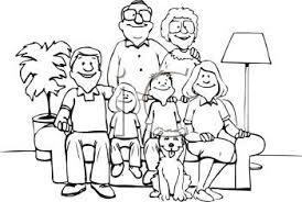 28 Collection Of Extended Family Clipart Black And White Family Clipart Black And White Free Great Fre Family Drawing Family Coloring Pages Family Clipart