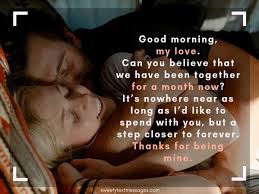 Nothing is more beautiful than deep love quotes for him loving and being loved. 1 Month Anniversary Paragraph For Boyfriend And Girlfriend