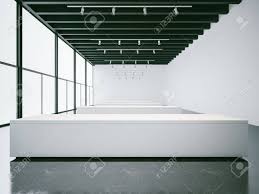 Preise vergleichen und bequem online bestellen! Leere Weisse Galerie Innenraum Mit Betonboden Und Panoramafenster Schwarze Decke Lizenzfreie Fotos Bilder Und Stock Fotografie Image 46064274