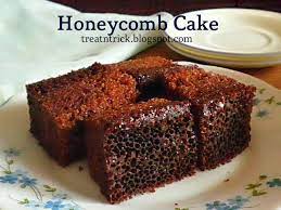 Terima kasih | maslizar sahari. Treat Trick Honeycomb Cake Kek Sarang Semut