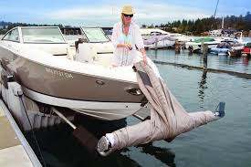 Hi fred, the easiest boat cover tie down for a boat on a lift is a webbing strap with quick release buckles. Protective Cover S Series Sunstream Boat Lifts For Motor Boats