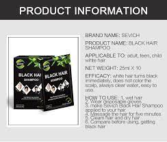 Sevich Fast Black Hair Shampoo Sevich Official Store