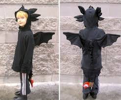 Ohnezahn Kostum Jacke Kapuze Fasching Halloween Verkleiden Ohnezahn Kostum Ohnezahn Kostum Fasching
