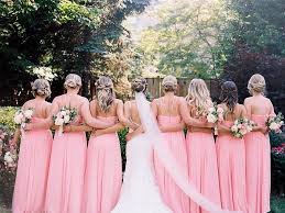 Bubblegum Pink Bridesmaids Dresses Added A Winning Burst Of Color To This Annapolis Wedding Preppy Wedding Dress Preppy Wedding Bubblegum Pink Wedding