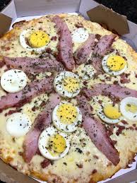 Pizza Bacon com Ovo