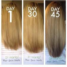 Biotin Before And After Hair Before And After It Works Hair Skin And Nails To Learn More Or Purchase Go To Http Ncarter Myitworks Co Hair Skin Nails Hair Challenge Long Hair Styles
