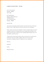 My name is tammy redmond and i write to introduce myself in relation to your open bank branch manager position. 27 Cover Letter For Bank Teller Resume Cover Letter Examples Cover Letter For Resume Bank Teller Resume