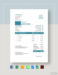 Product Quotation Template Pdf Word Excel Google Docs Apple Pages Google Sheets Apple Numbers In 2020 Quotations Quotes About Photography Quotation Template Word