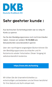 The free dkb visa card, is the most renown feature of the bank. Deutsche Kreditbank Dkb Diese Phishing Mails Sind Gerade Im Umlauf