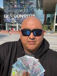 Ready for gen con let's go if u see me let's play 1 vs 1