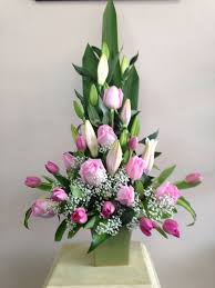18e76060a31e84d2b73a4a4050ab0e14 Jpg 600 800 Pixels Flower Arrangements Church Flower Arrangements Large Floral Arrangements