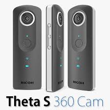 Ricoh Theta S 360 Camera 3d Model Ad Theta Ricoh Model Camera 360 Camera Camera Theta