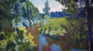 Тем, кто даже не следит за событиями на олимпийских играх. The Green Banks Arkady Rylov Wikioo Org The Encyclopedia Of Fine Arts