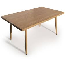 Table et chaise salle a manger fauteuil salle a manger pas cher abat jour design scandinave achat chaise salle à manger table et chaise salle a manger moderne meubles chaises salle manger vente de chaises de salle à manger. Table Rectangulaire Style Scandinave Frene Blondie 3 Suisses