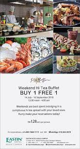 But if someone wants to belanja, why not, right? 14 Jul 16 Sep 2018 Swez Brasserie Buy 1 Free 1 Weekend Hi Tea Promotion Everydayonsales Com