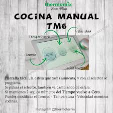 Thermomix Tm6 Cocinar Forma Manual Sin Cocina Guiada Tabla Velocidades Y Temperaturas Trucos Blog De Vanessa Villegas Terrin De Thermomix Tarragona
