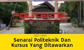 Senarai program pengajian kursus secara sambilan (kss) di politeknik kpt bagi sesi. Senarai Politeknik Dan Kursus Yang Ditawarkan Info Upu