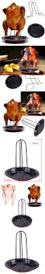 Whosee Bbq Chicken Oven Rack Goose Duck Vertical Grill Cook Baking Roaster Tray Oven Chicken Bbq Chicken Cooking On The Grill