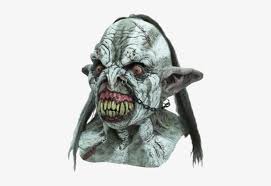 This orc's name was gothmog, and he was the most deformed of them all. Battle Orc Adult Latex Mask Lord Of The Rings Pic Orc Png Image Transparent Png Free Download On Seekpng