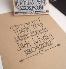 Custom Wedding Diy Thank You Rubber Stamp Diy Wedding Wedding Thank You Custom Wedding