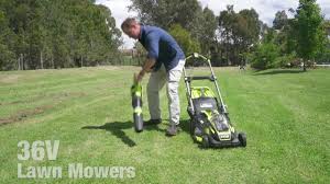Battery lawn mowers are now powerful and affordable enough to make them better than gas powered mowers. Ryobi One 18v 33cm Lawn Mower Tool Only Bunnings Australia