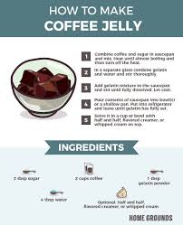 Coffee Jelly Recipe Recipe Coffee Jelly Jelly Recipes Coffee Tasting