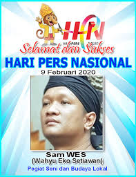 Sam WES Mengucapkan Selamat HPN 2020
